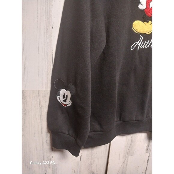 Mickey Mouse Women's XL Black Sweatshirt - Picture 2 of 7